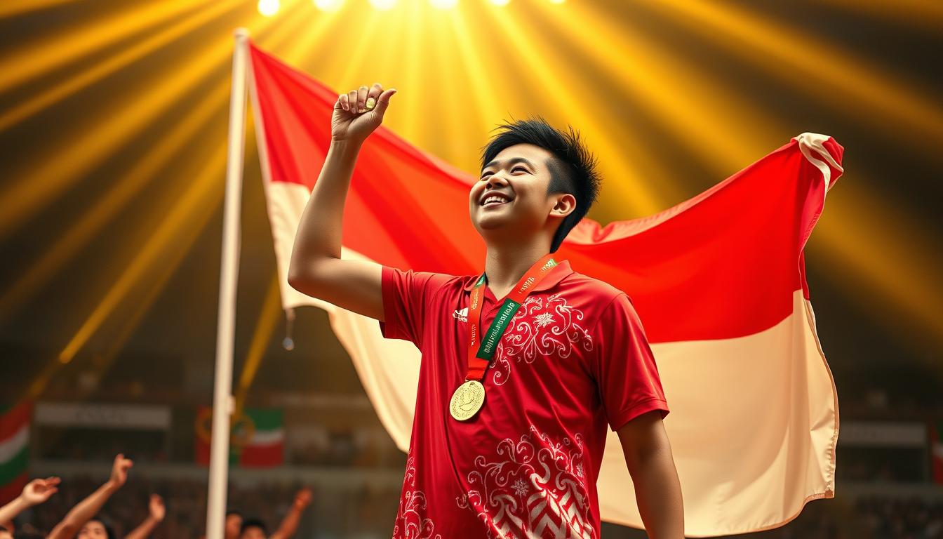 Pebulutangkis Indonesia Raih Emas di Olimpiade